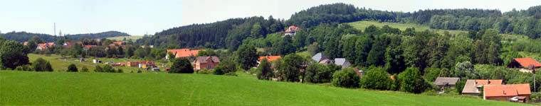 Pohled na Horní Lomnici